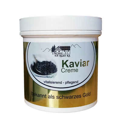 vom Pullach Hof Feuchtigkeitscreme KAVIARCREME 250ml Feuchtigkeitscreme Kaviarmaske Kaviar 89, Hautpflege Creme Gel