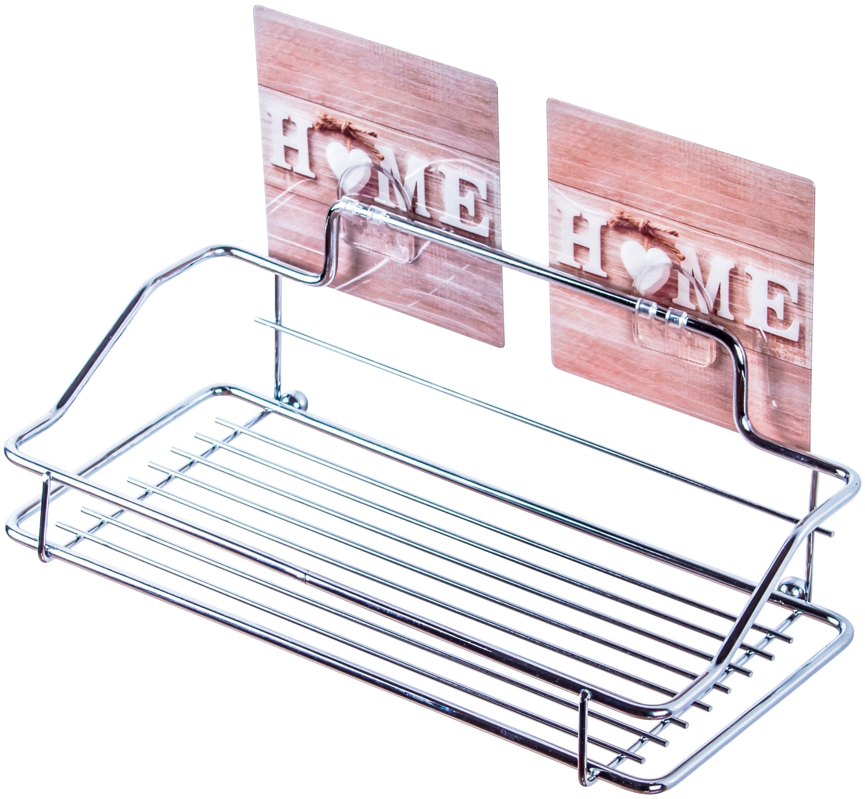 Sanilo Duschablage Home, Haken mit Bildmotiv