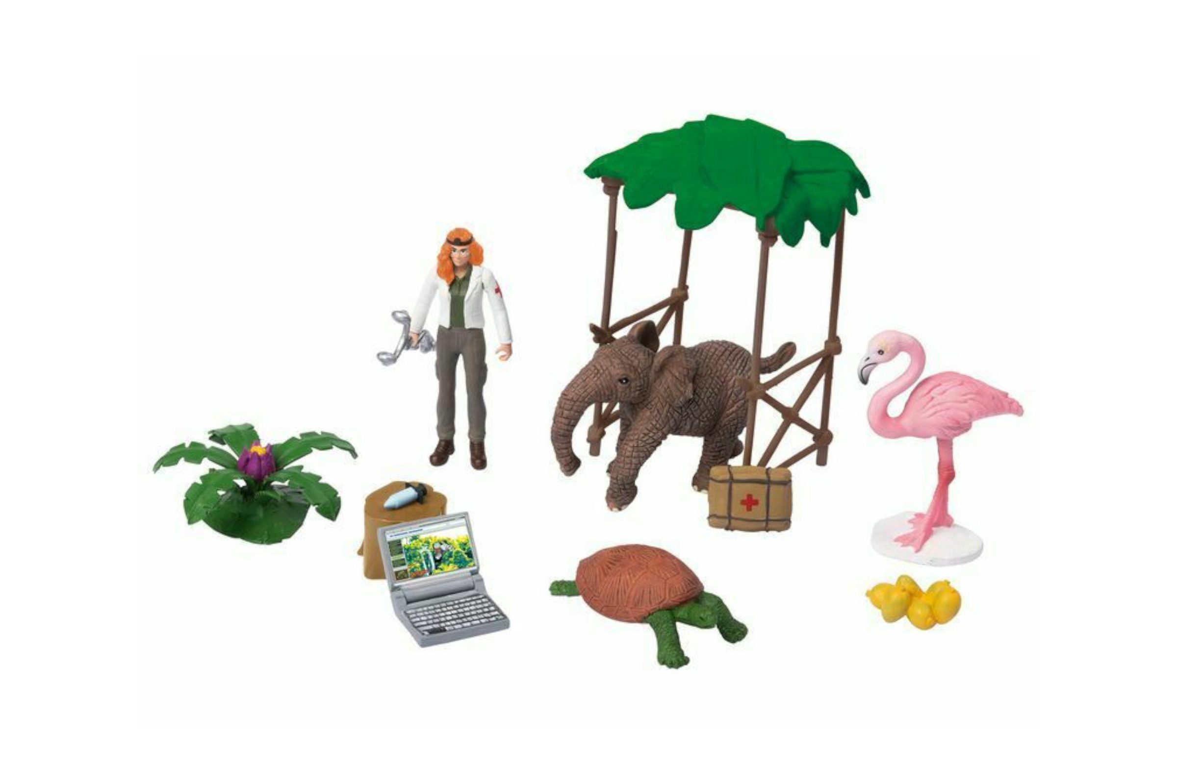 Playtive Spielwelt Playtive Junior Spielfiguren Set Tierärztin Rollenspiel Figuren