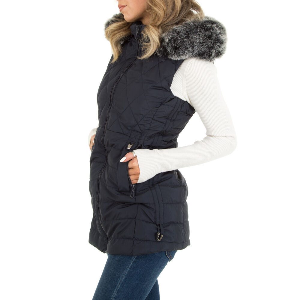 Ital-Design Steppweste Damen Freizeit (87256427) Kapuze günstig online kaufen