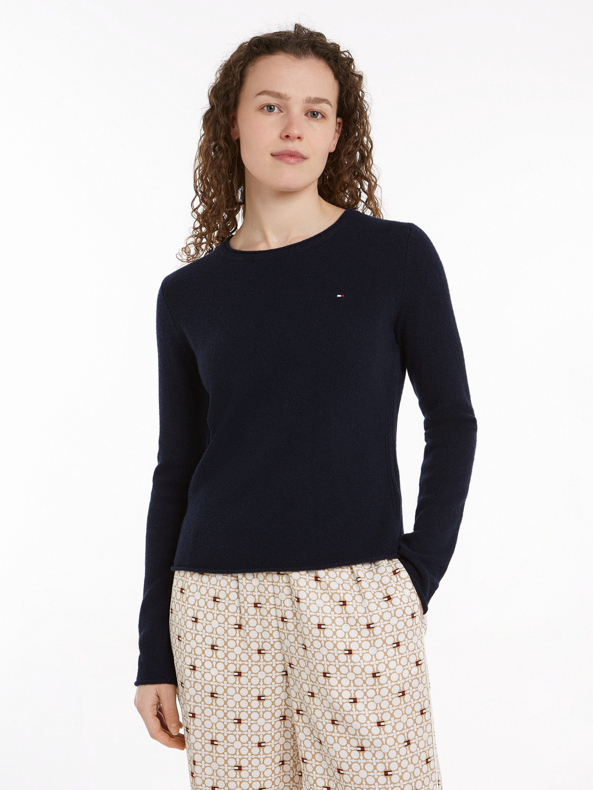 Tommy Hilfiger Strickpullover SOFT WOOL C-NK günstig online kaufen