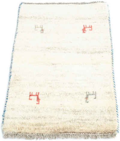 Wollteppich Gabbeh Teppich handgeknüpft mehrfarbig, morgenland, rechteckig, Höhe: 14 mm, handgeknüpft