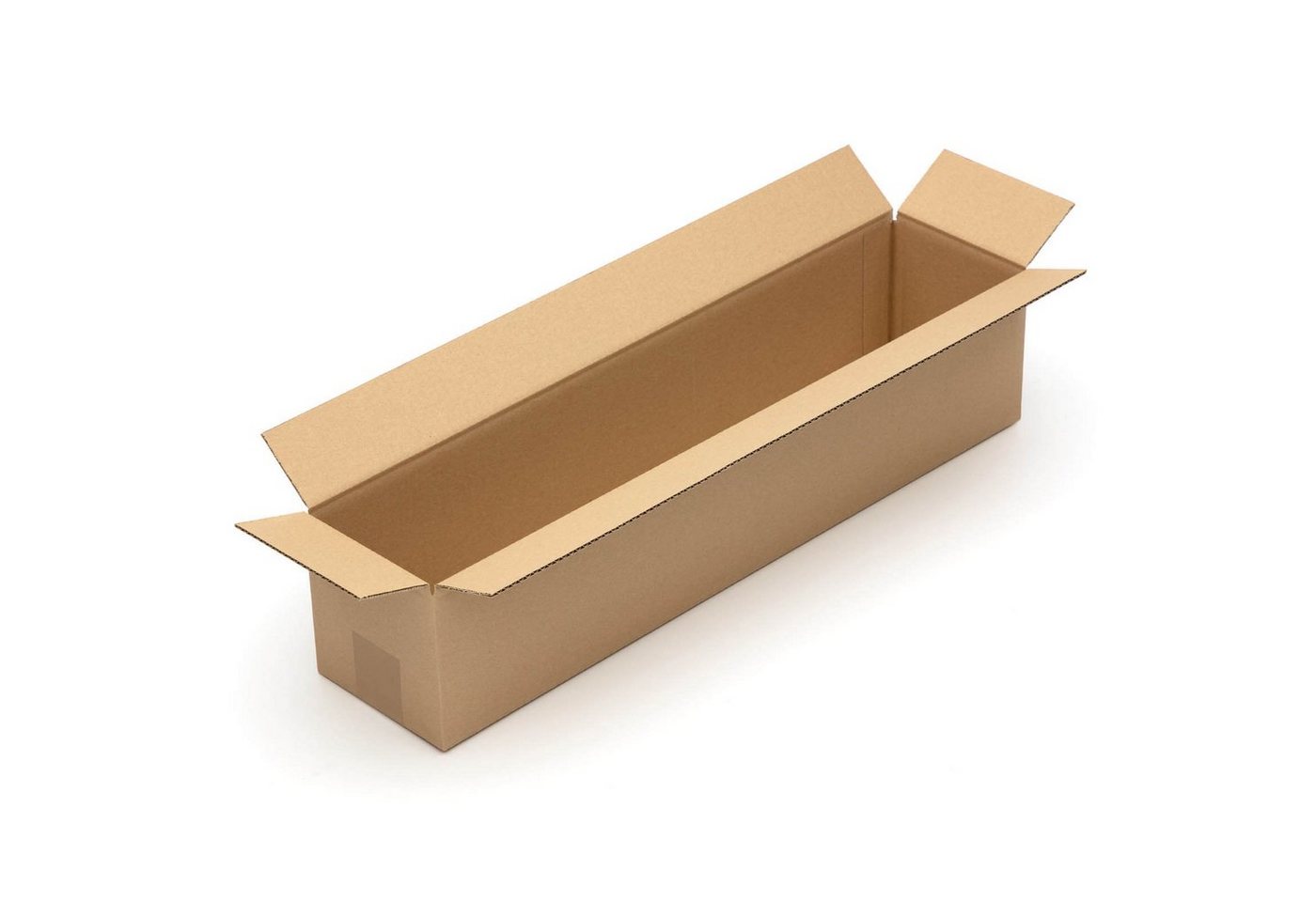 Thumbnail - KK Verpackungen Versandkarton, Faltkartons 600 x 130 x 130 mm Postversand Warenversand Wellpappkarton
