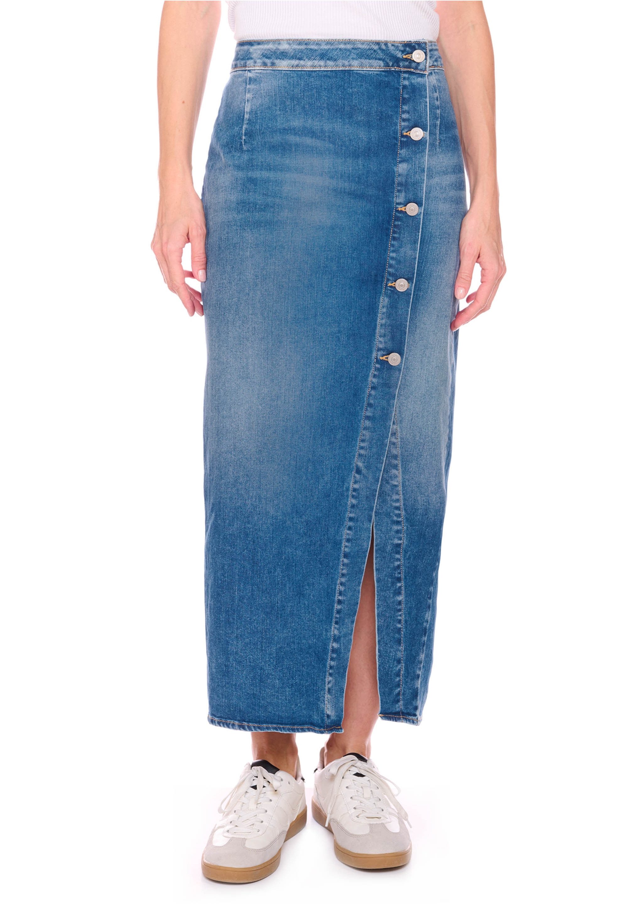 Le Temps Des Cerises Sommerrock RAPHI mit stylischer Knopfleiste