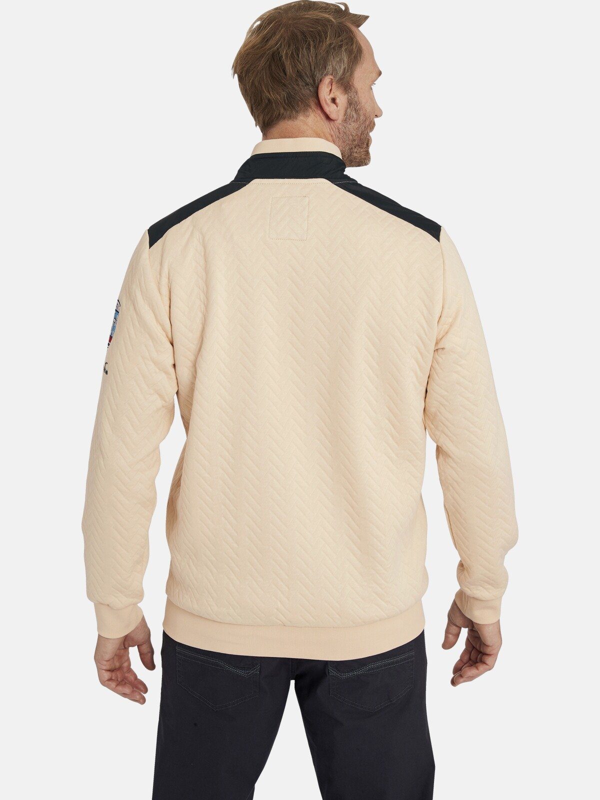 Jan Vanderstorm Sweatjacke HEIMO +Fit Kollektion, günstig online kaufen