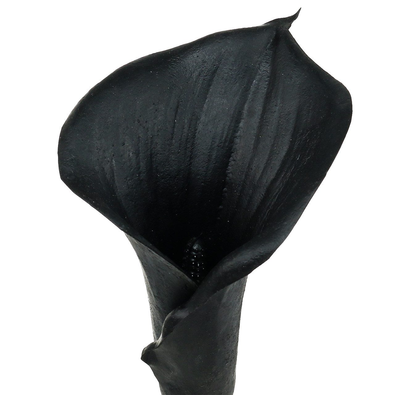 Kunstblume Deko-Calla schwarz Kunstblume 75cm für günstig online kaufen