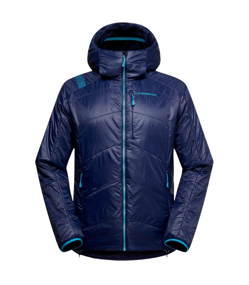 La Sportiva Winterjacke Alpine Guide Primaloft Hoody (Primaloft®Gold, warm) dunkelblau Herren