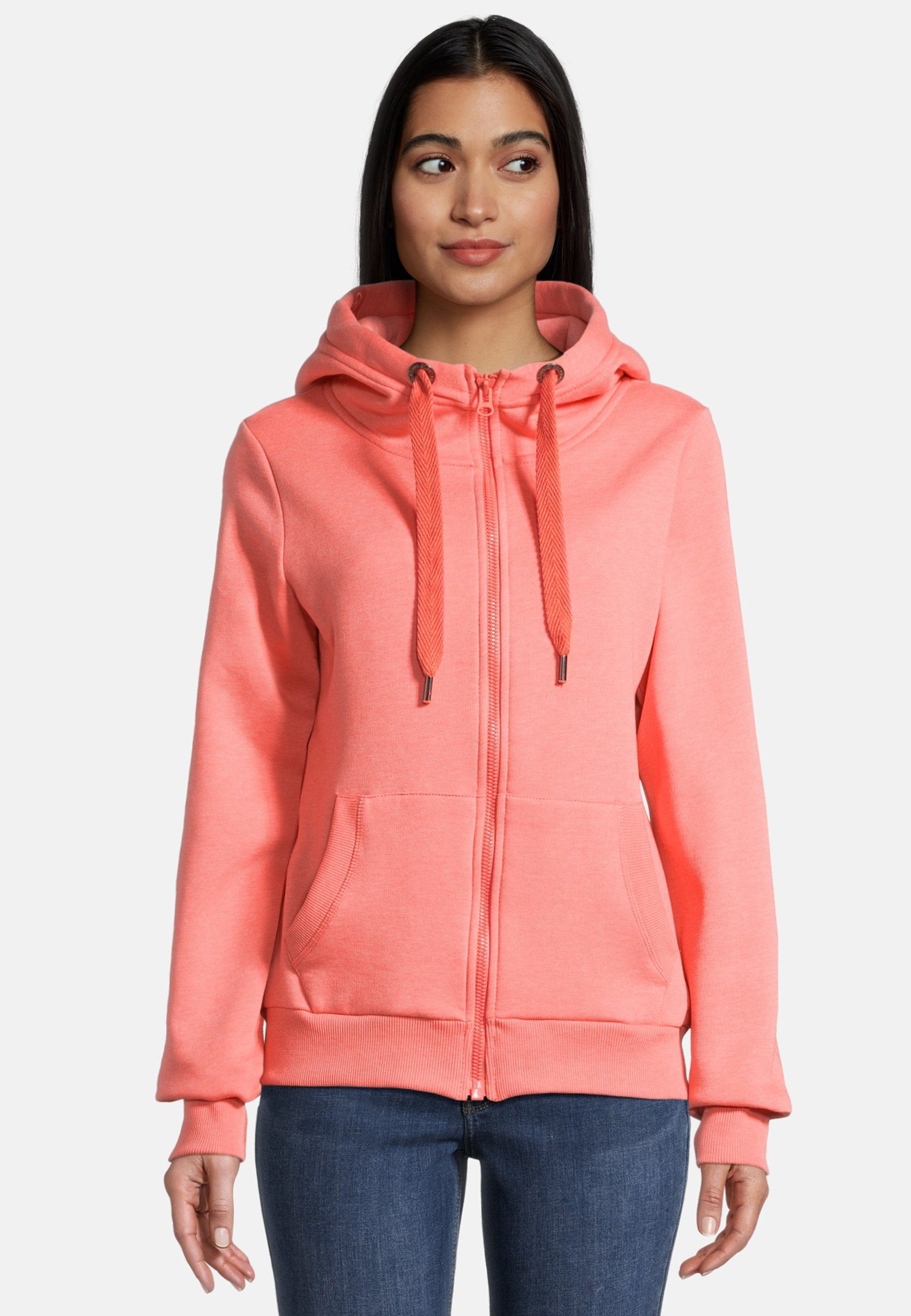 salzhaut Sweatjacke SÖÖTE Damen Tailliert weiche, günstig online kaufen