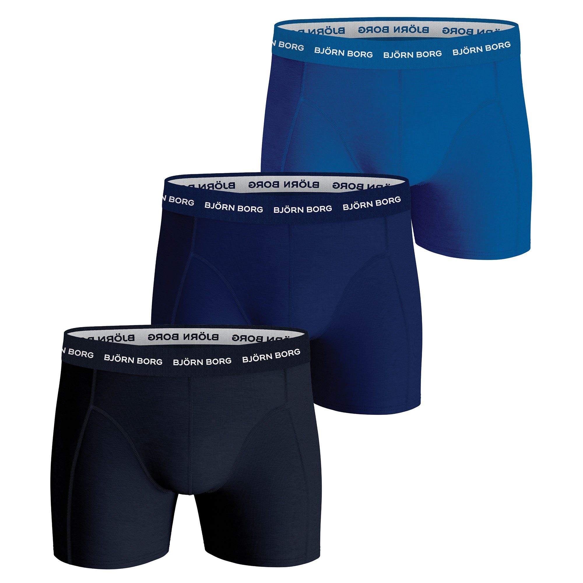 Boxer Herren Boxershort 3er Pack Baumwollmischung