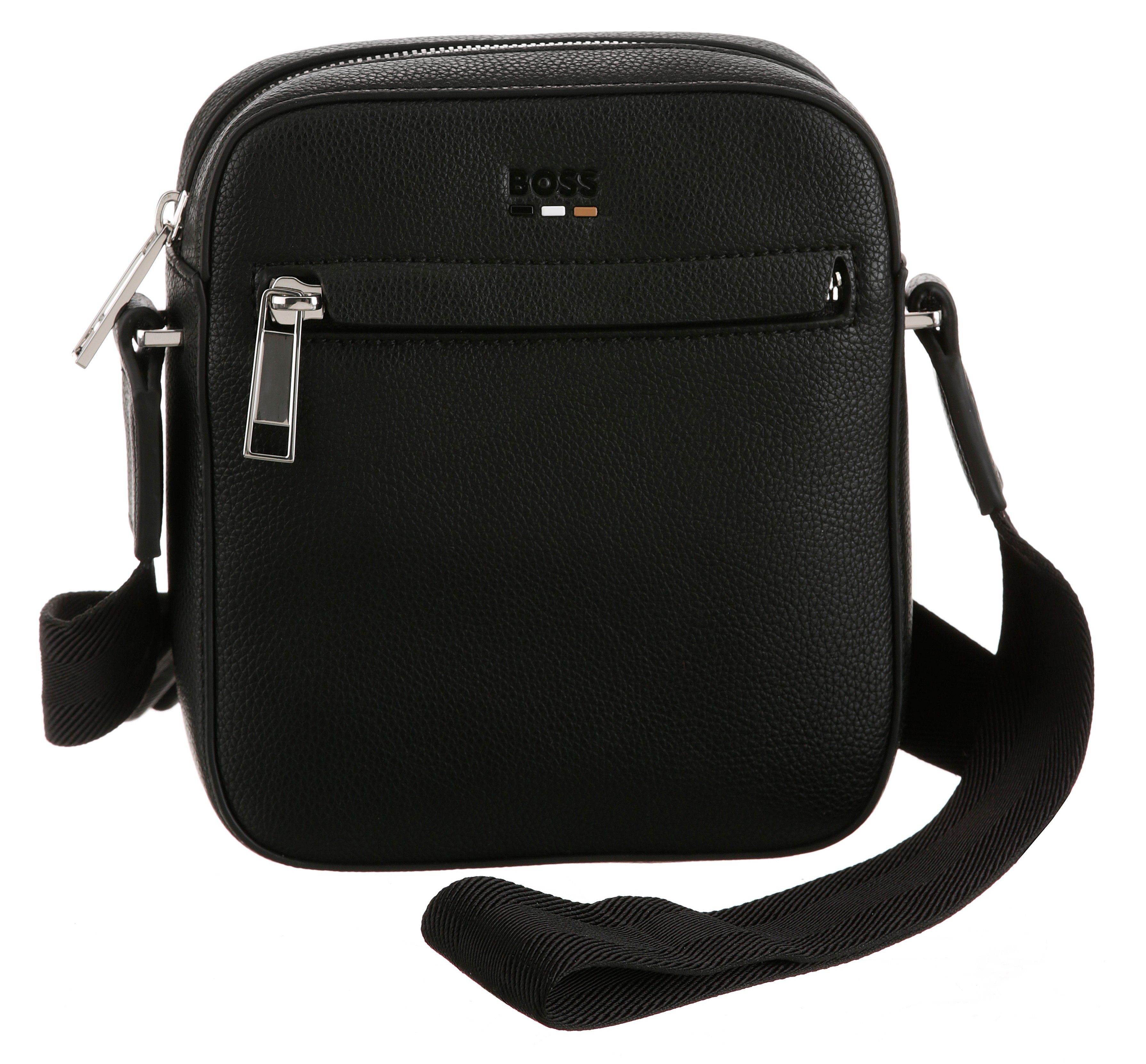 Sac à Bandoulière BOSS Ray N NS Reporter Avec Fermeture Éclair - Noir, Taille Unique, Style Urbain - 2
