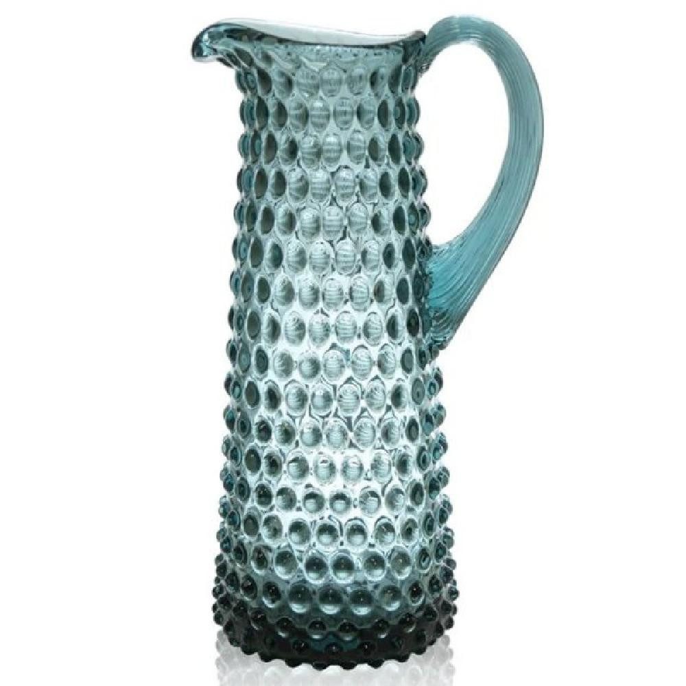 KLIMCHI Karaffe Studio Karaffe Hobnail Tall Crystal Misty Blue