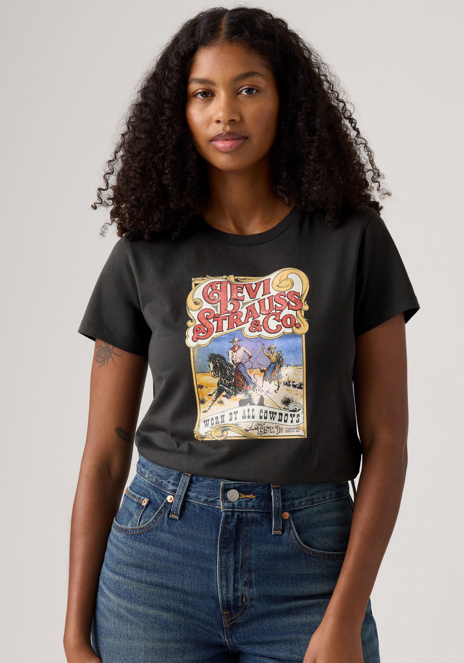 Levi's® T-Shirt LV T-Shirt THE PERFECT TEE NEUTRALS günstig online kaufen