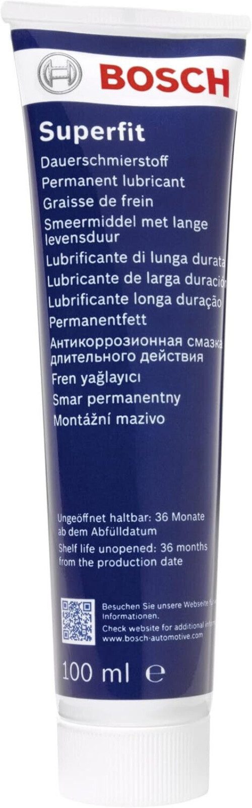 Bosch Automotive Schmierfett BOSCH SF Superfit TO 100 Schmiermittel 5 000 000 150 Tube 100 ml, (1-St)