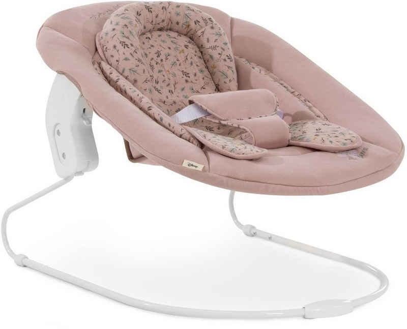 Hauck Hochstuhlaufsatz Alpha Bouncer 2in1 Bambi Rose, mit Wippgestell