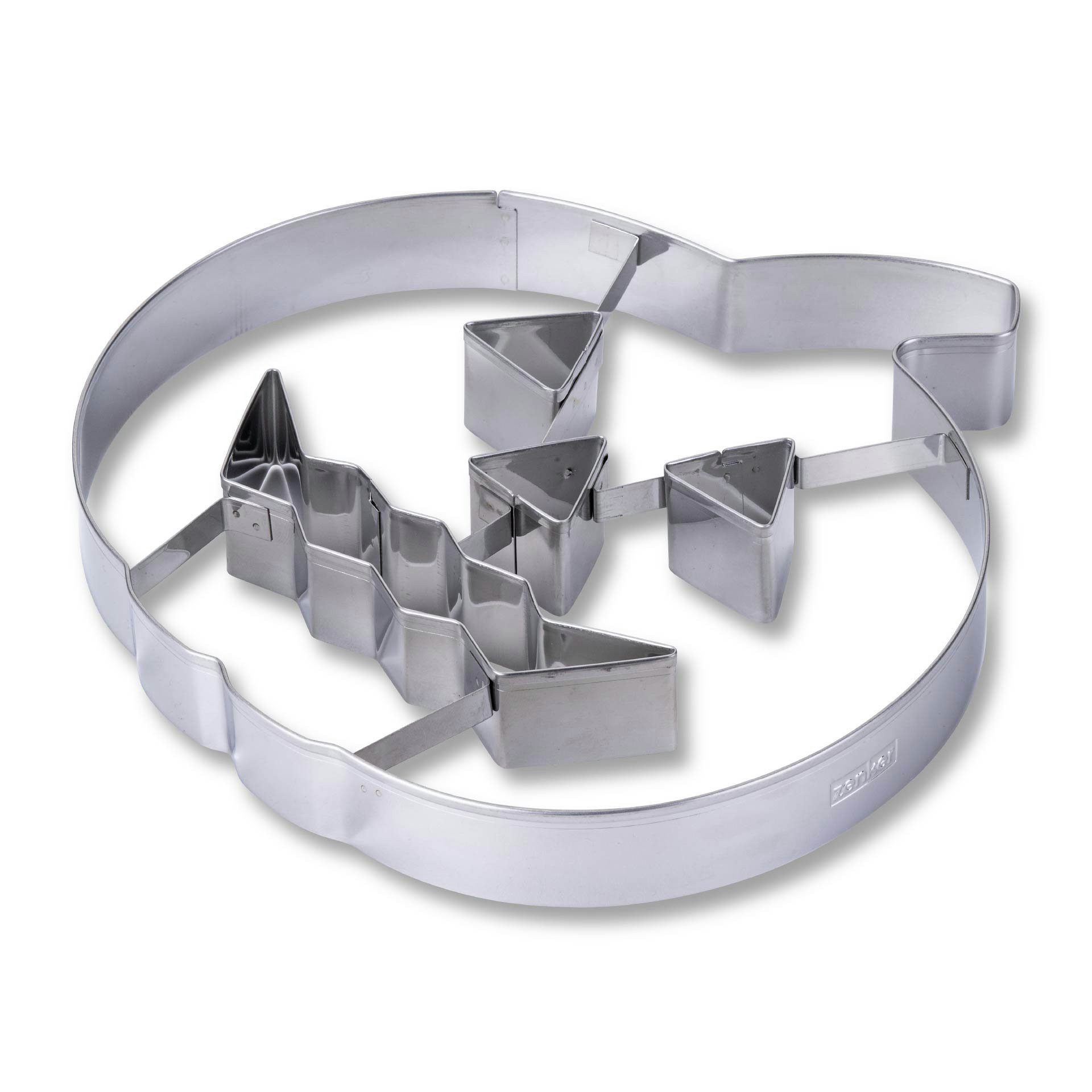 Zenker Ausstechform XXL Ausstecher Kürbiskopf, Halloween Backspaß, Kreativ-Ausstechform