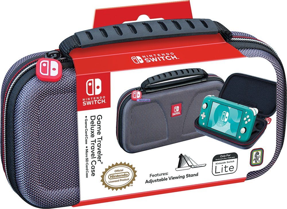 BigBen Bigben Nintendo Switch Lite Tasche NLS140 Travel Case grau AL110896 Zubehör  Nintendo, Bigben Nintendo Switch Lite Tasche NLS140 Travel Case grau  AL110896 | Nintendo-Switch-Controller