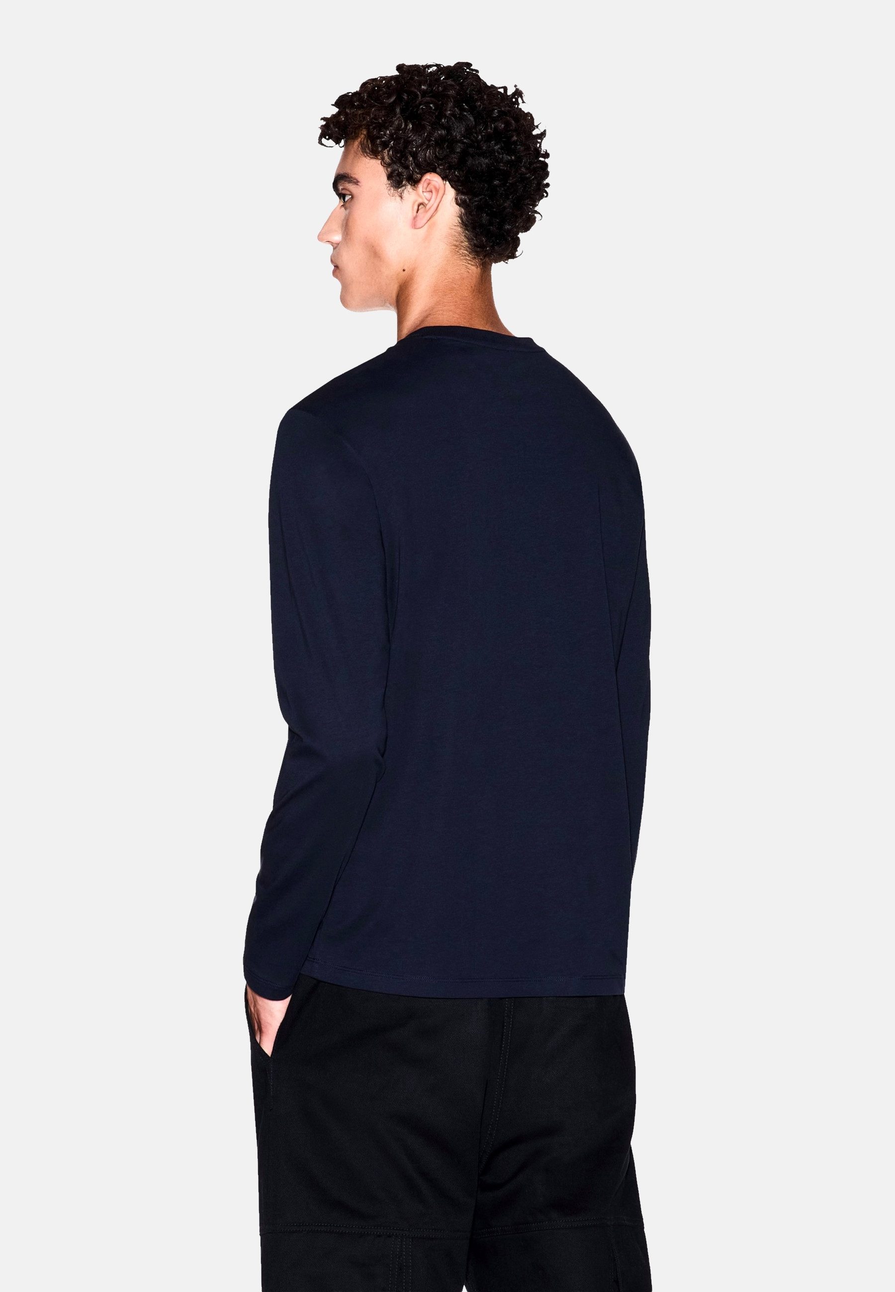AIX ARMANI EXCHANGE Longsleeve Langarmshirt Longsleeve (1-tlg)