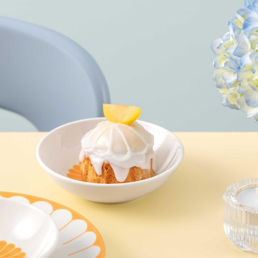 Villeroy & Boch Schale Fleur Couleur Dessertschalen ø 13,2 cm 6er Set, Porzellan, (6x Schale, 6-tlg)