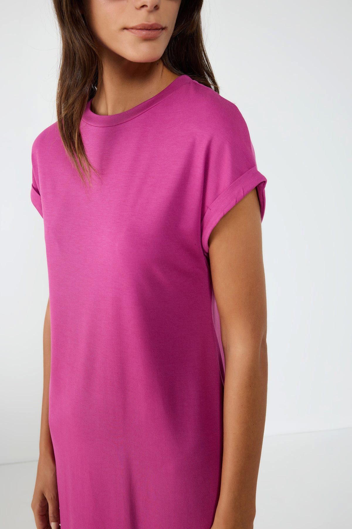 No Matter What Minikleid Basic-Kleid mit kurzen Ärmeln