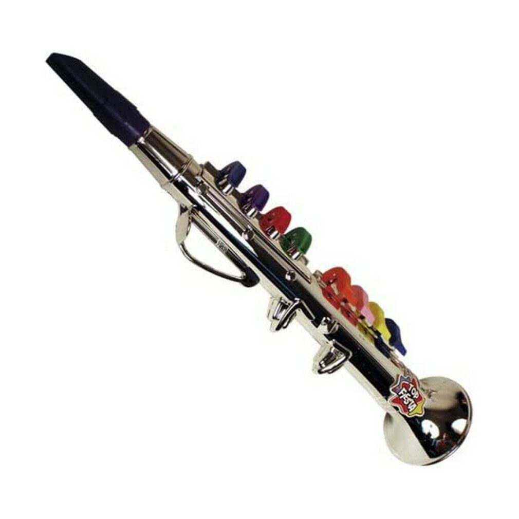 Reig Spielzeug-Musikinstrument Reig Top Fiesta 8-Note Metal Plated Clarinet günstig online kaufen
