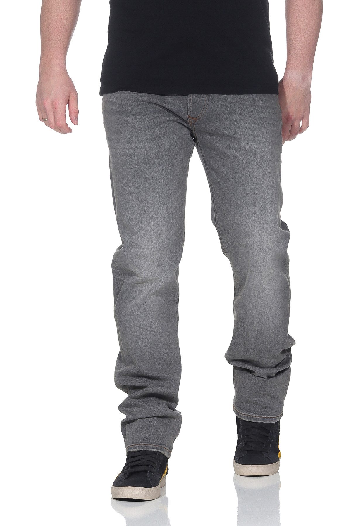 Diesel Regular-fit-Jeans Diesel Herren Jeans SAFADO-X 5-Pocket-Style, Slim-Straight Jeans, Länge: 32 – Bild 2 von 5