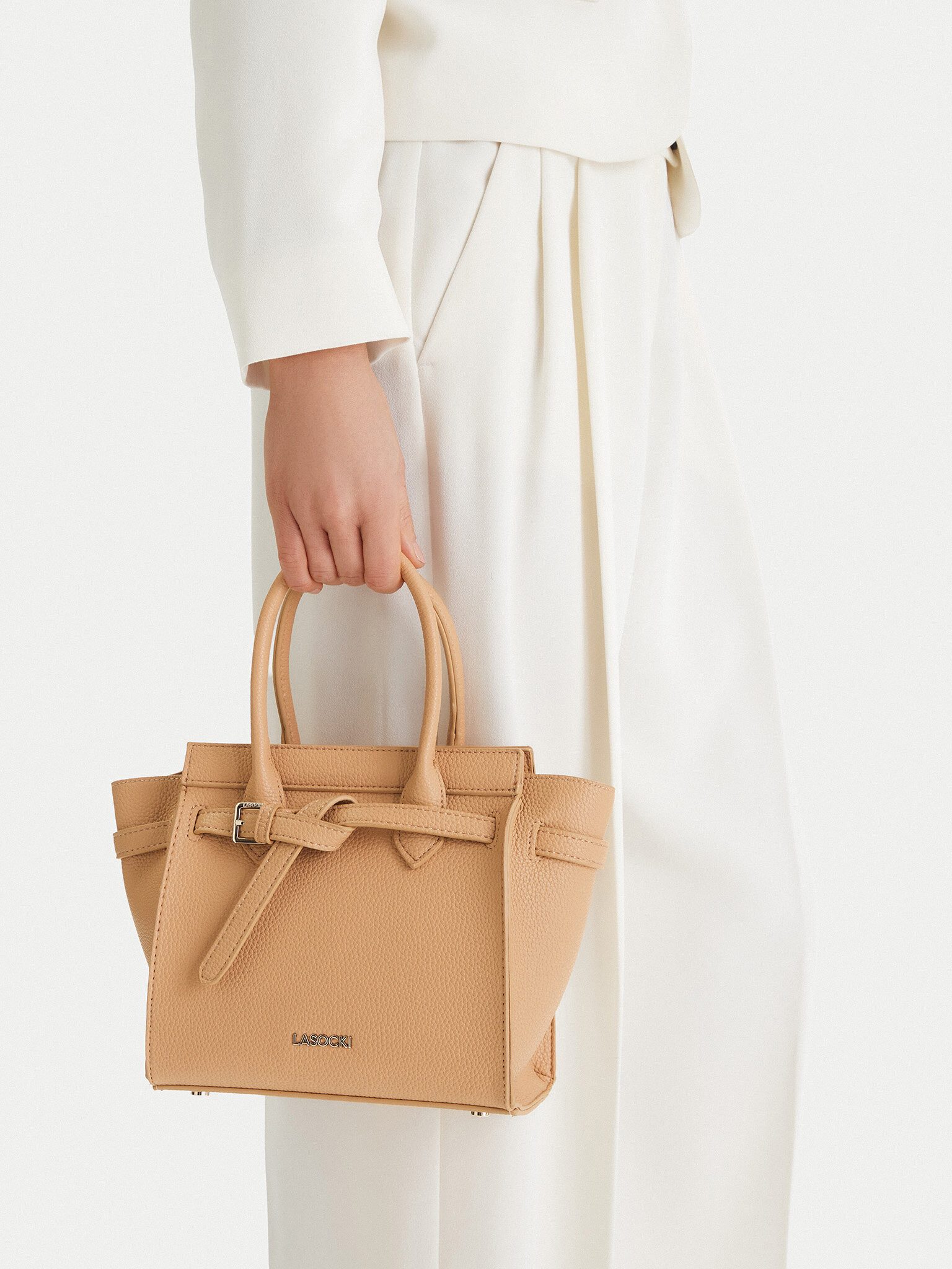 LASOCKI Handtasche Lasocki Damenhandtasche Braun Lasocki-CEO-LSK-X-010-09 Camel