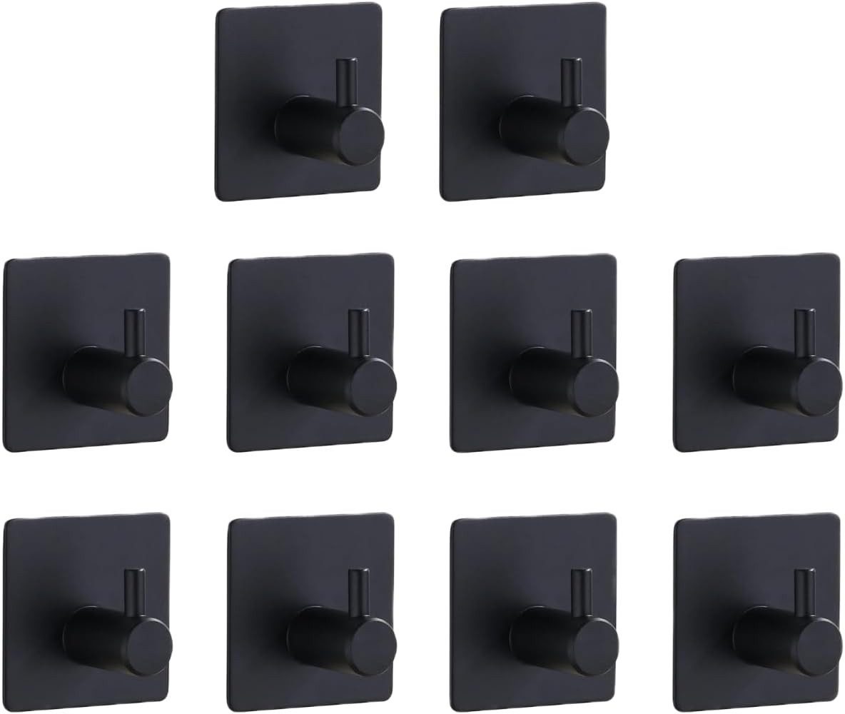 TECBULL Handtuchhaken Klebehaken aus Edelstahl, Wandhaken selbstklebend, Kü günstig online kaufen