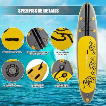 COSTWAY SUP-Board Stand Up Paddling Board, aufblasbar