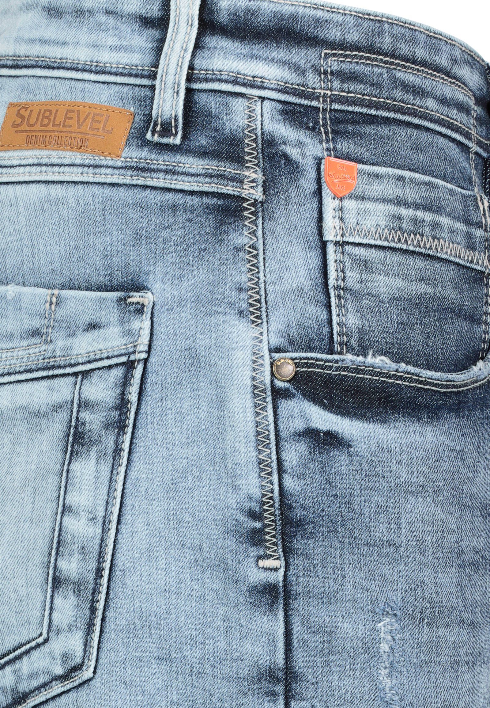 Urban Surface Bermudas Herren Jogging Shorts Freizeit Bermuda kurze Hose Jeans Sweat Denim