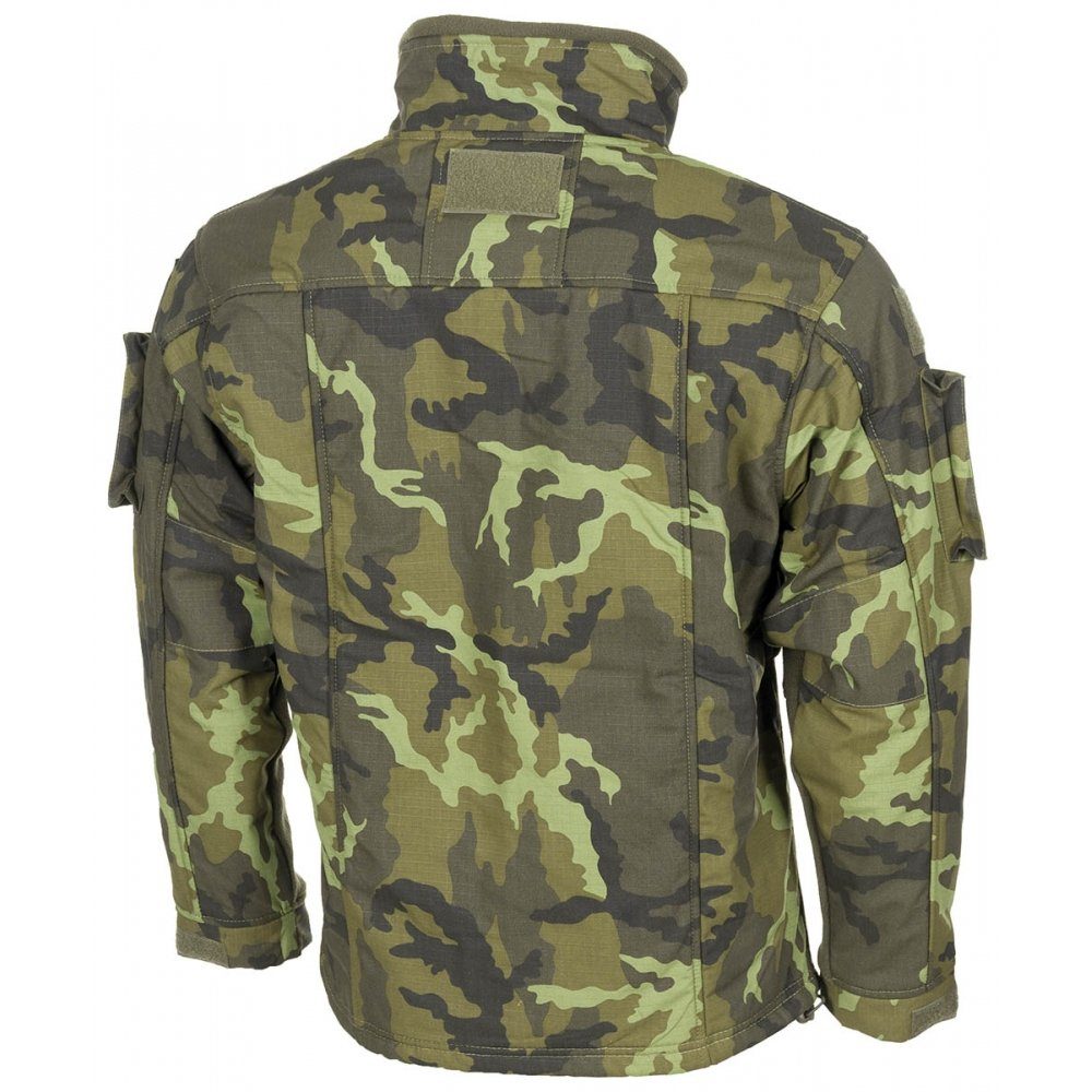 MFHHighDefence Fleecejacke Fleece-Jacke, Combat, M 95 CZ tarn - S