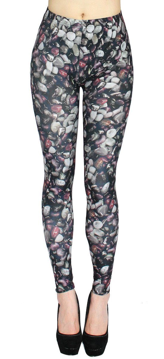 dy_mode Highwaist Leggings Bunte High Waist günstig online kaufen