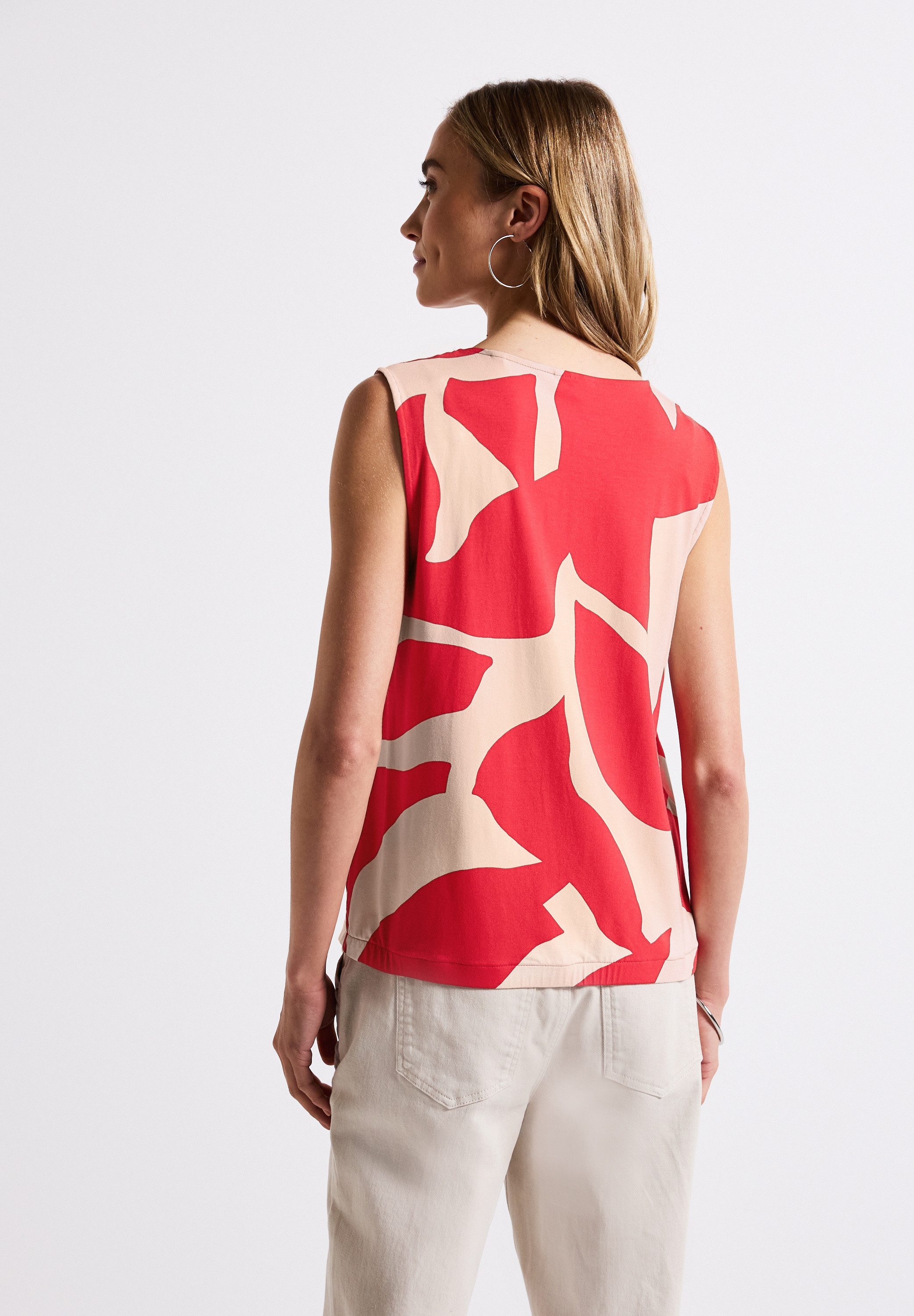 STREET ONE Shirttop mit Elastikbund günstig online kaufen