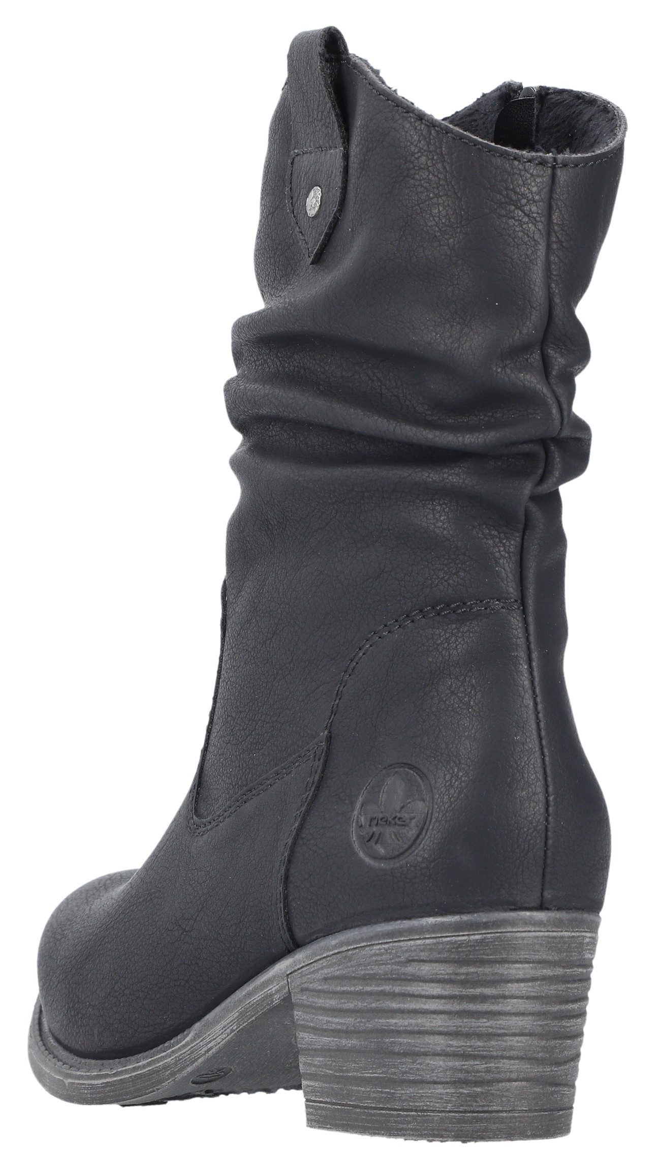 Rieker Westernstiefelette, Cowboyboots, slouchy Schaft, Blockabsatz, günstig online kaufen