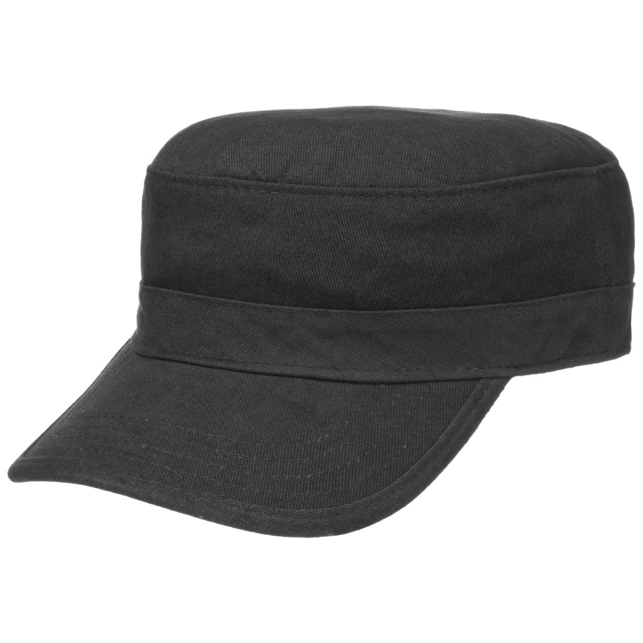 schwarz (1-St) Atlantis mit Schirm Army Army Cap