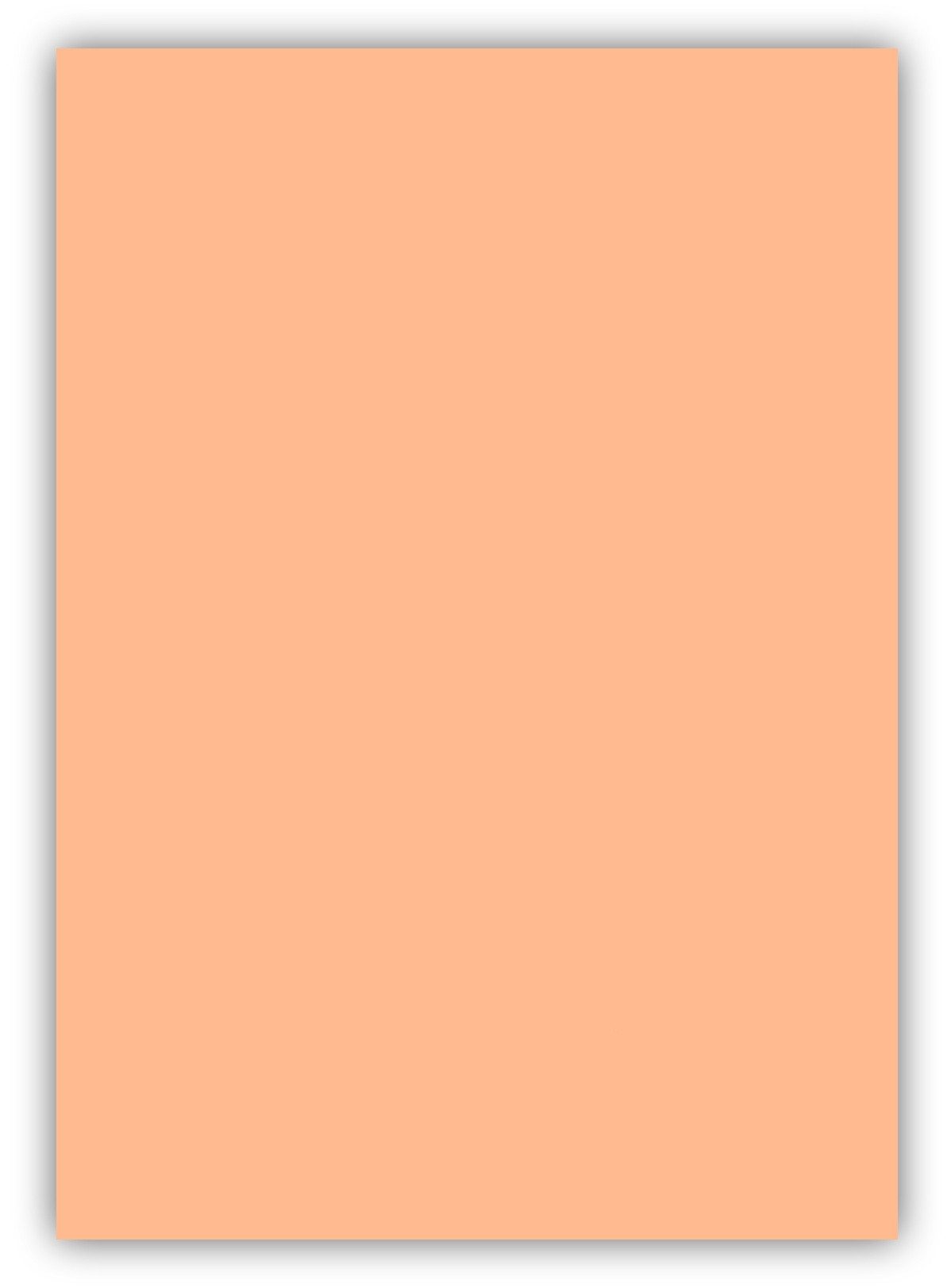 LYSCO Briefpapier farbige Premium Briefbogen Caribic, Farbe Apricot (CAR-743), Schreibpapier Pfirsich- Formate DIN A3, A4, A5, A6, DIN lang