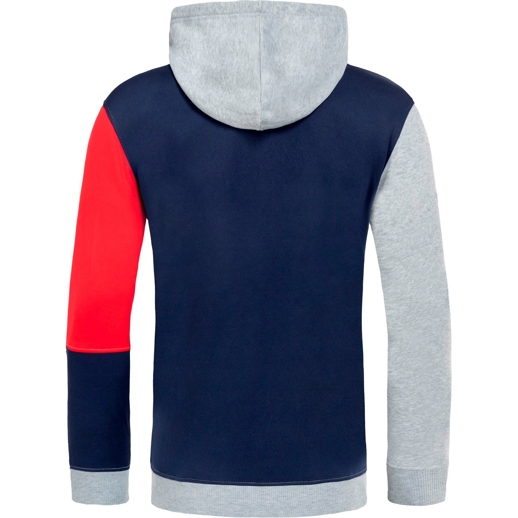 Nebulus Sweatjacke NEBSTER, P6110 - Herren, navy-rot-grau, M