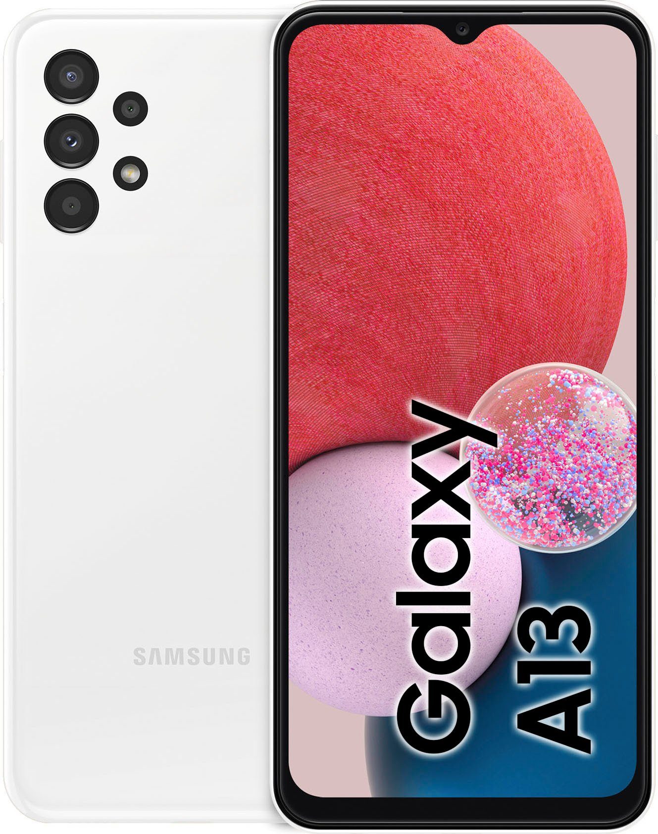 Samsung Galaxy A13 Smartphone (16,72 cm/6,6 Zoll, 64 GB Speicherplatz, 50  MP Kamera)