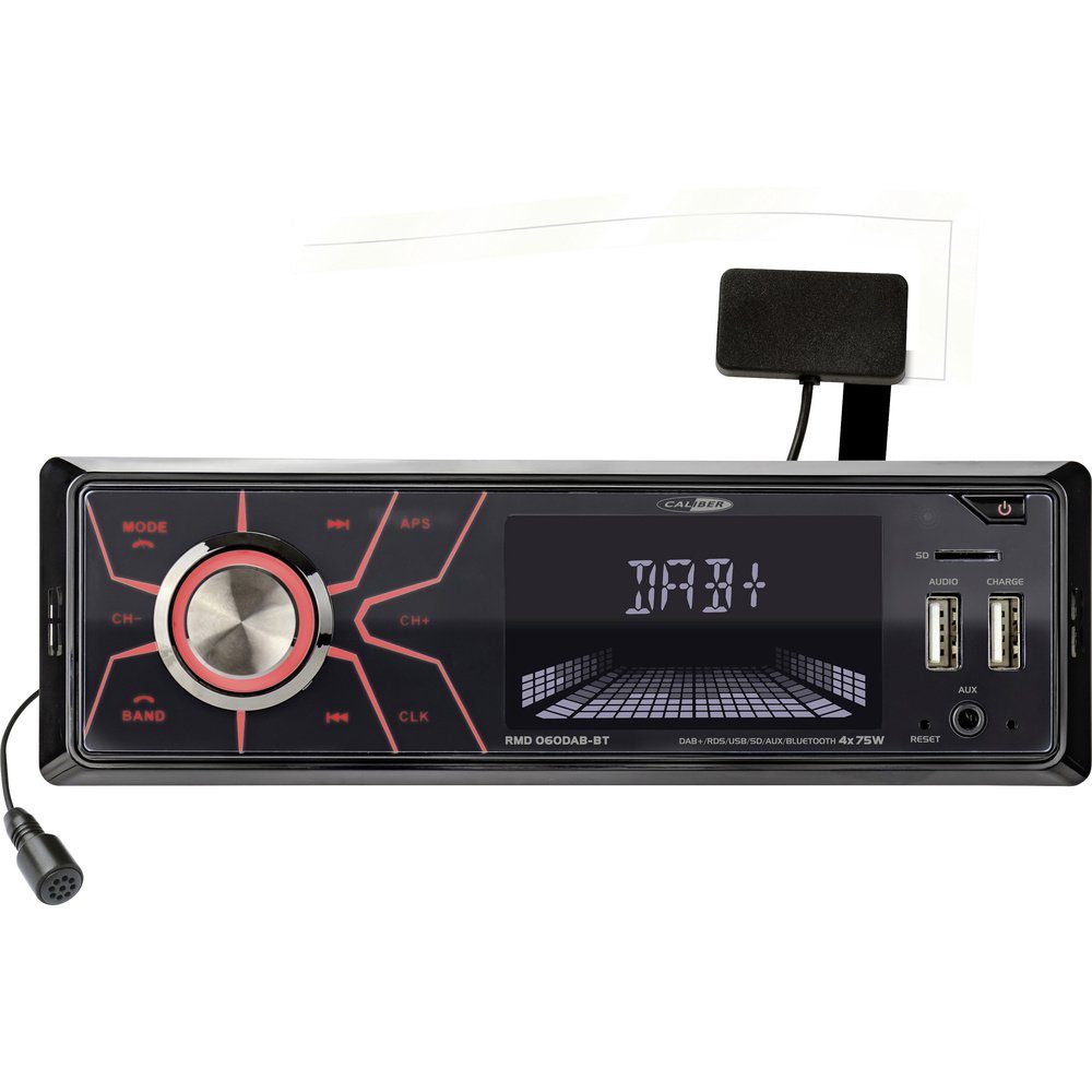 Caliber Caliber RMD060DAB-BT Autoradio Bluetooth®-Freisprecheinrichtung, DAB+ Autoradio