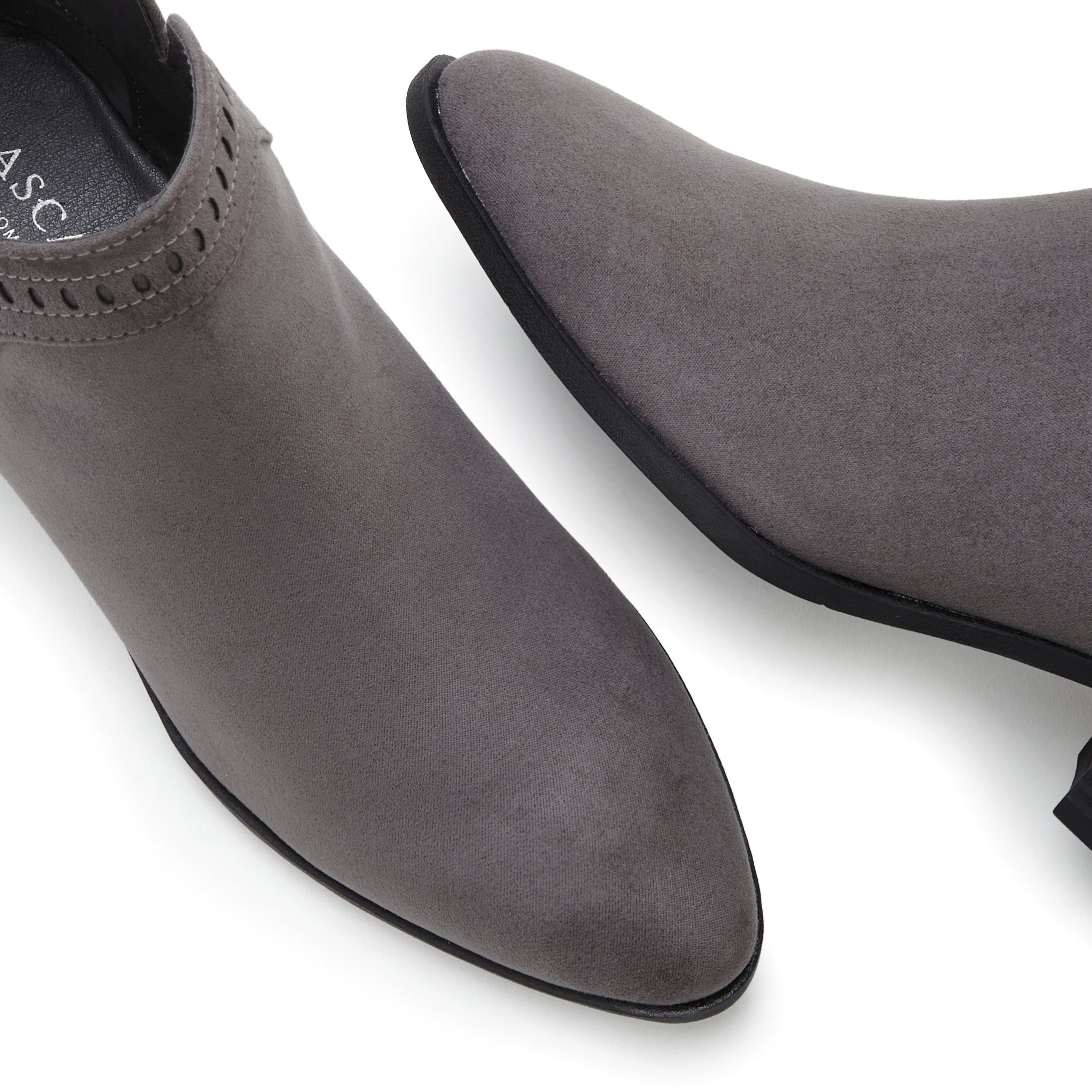 LASCANA Cowboy Stiefelette Cowboy Boots, Western Stiefelette, Ankleboots mit Ausschnitt VEGAN – Bild 5 von 5