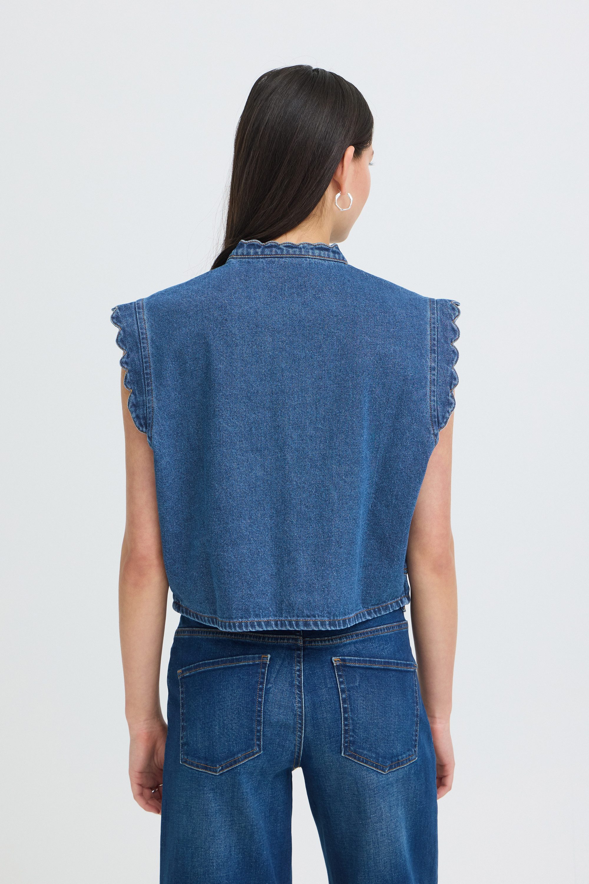 Ichi Shirtweste Denimweste IHPALOU
