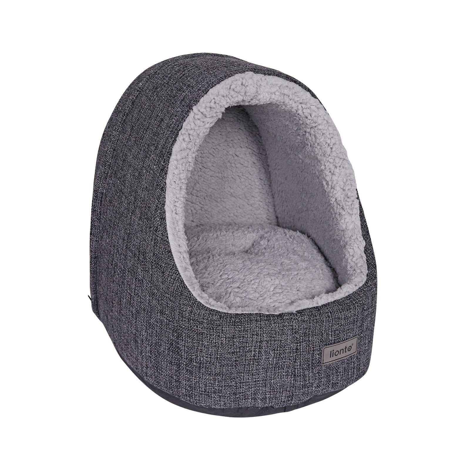 lionto Tierbett lionto Katzenhöhle mit Wendekissen Katzenbett Kuschelhöhle günstig online kaufen