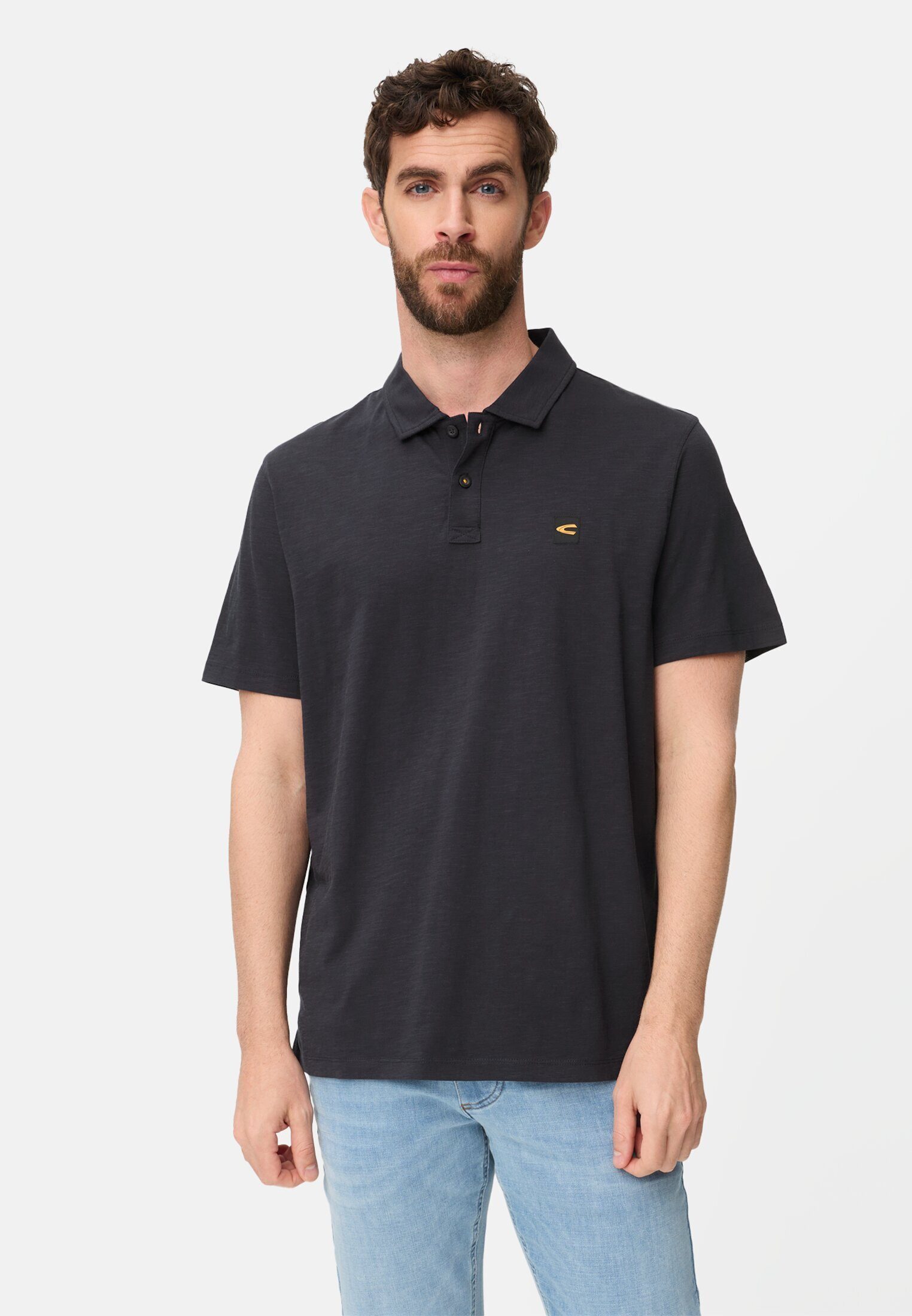 Poloshirt aus reiner Baumwolle Kurzarm