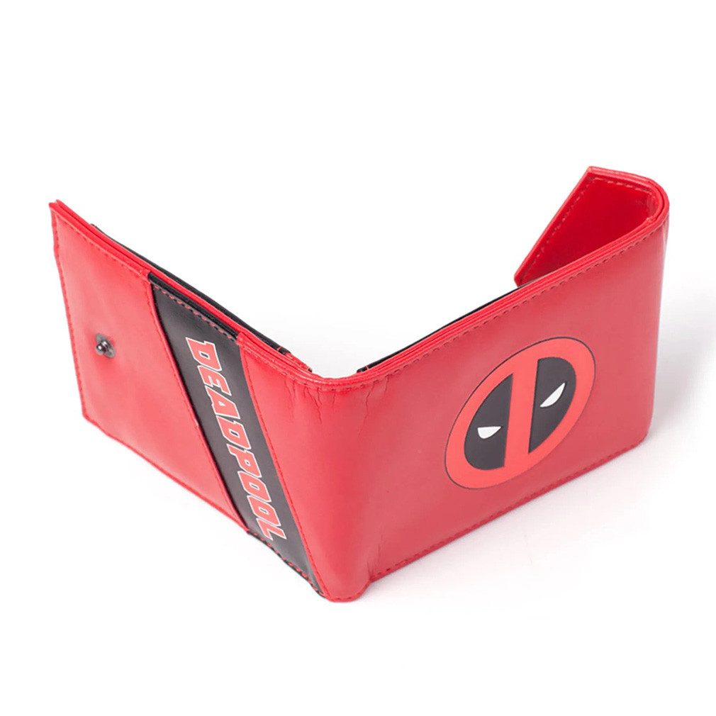 Deadpool Geldbörse Mask Logo, Bifold Geldbeutel Portemonnaie