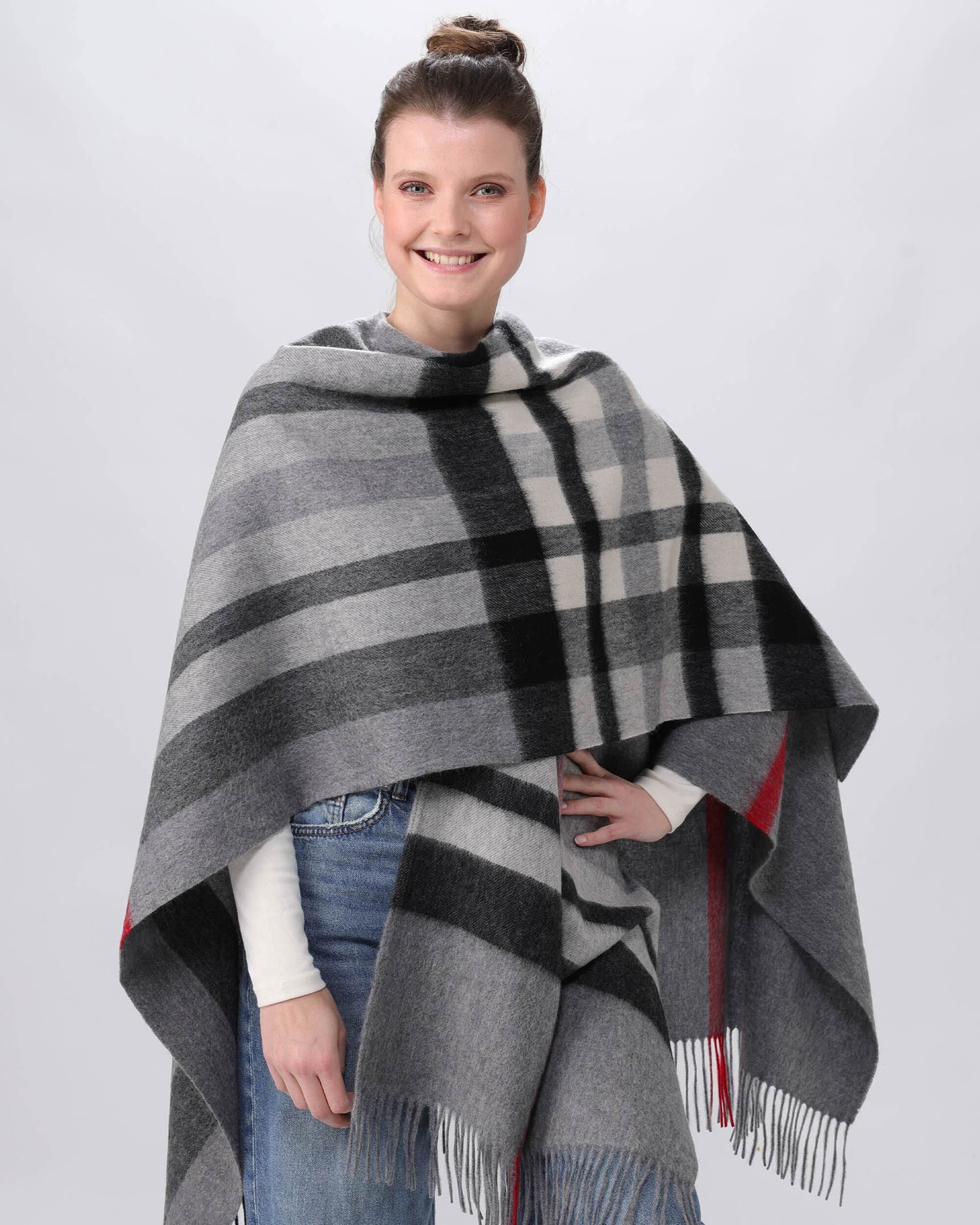 Fraas Poncho Wollponcho