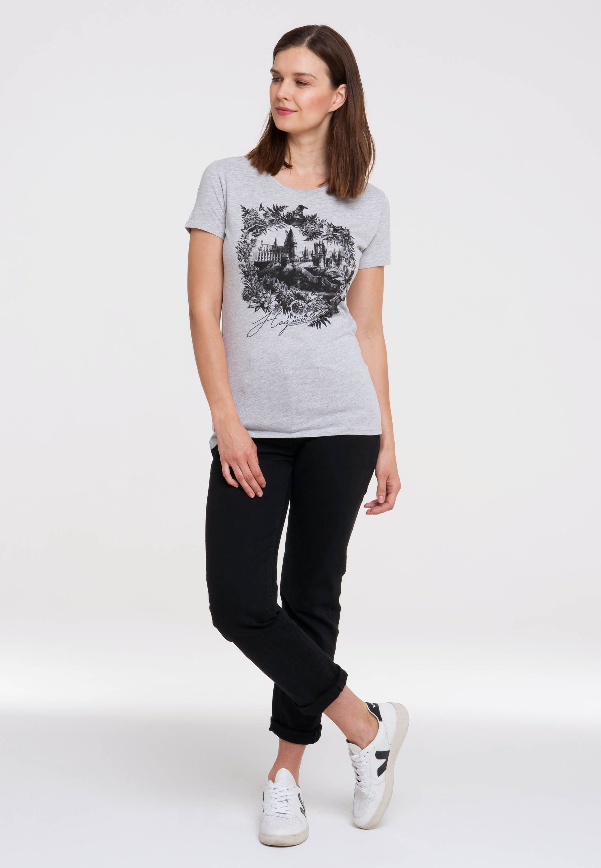 LOGOSHIRT T-Shirt Harry Potter - Hogwarts günstig online kaufen