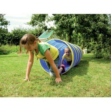 EDUPLAY Spielzeug-Gartenset Kriechtunnel / Spieltunnel mit Tasche, Ø 60 cm, 295 cm
