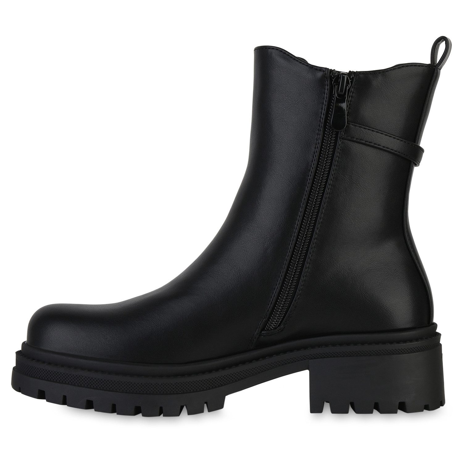VAN HILL 841805 Stiefelette Damen Leicht Gefütterte Klassische Stiefeletten günstig online kaufen