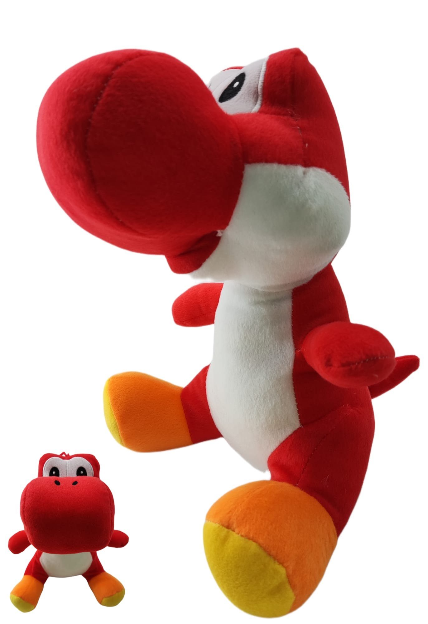 soma Kuscheltier Yoshi Drache Super Mario Brothers Rot 30cm plüsch (1-St), Super weicher Plüsch Stofftier Kuscheltier für Kinder zum spielen