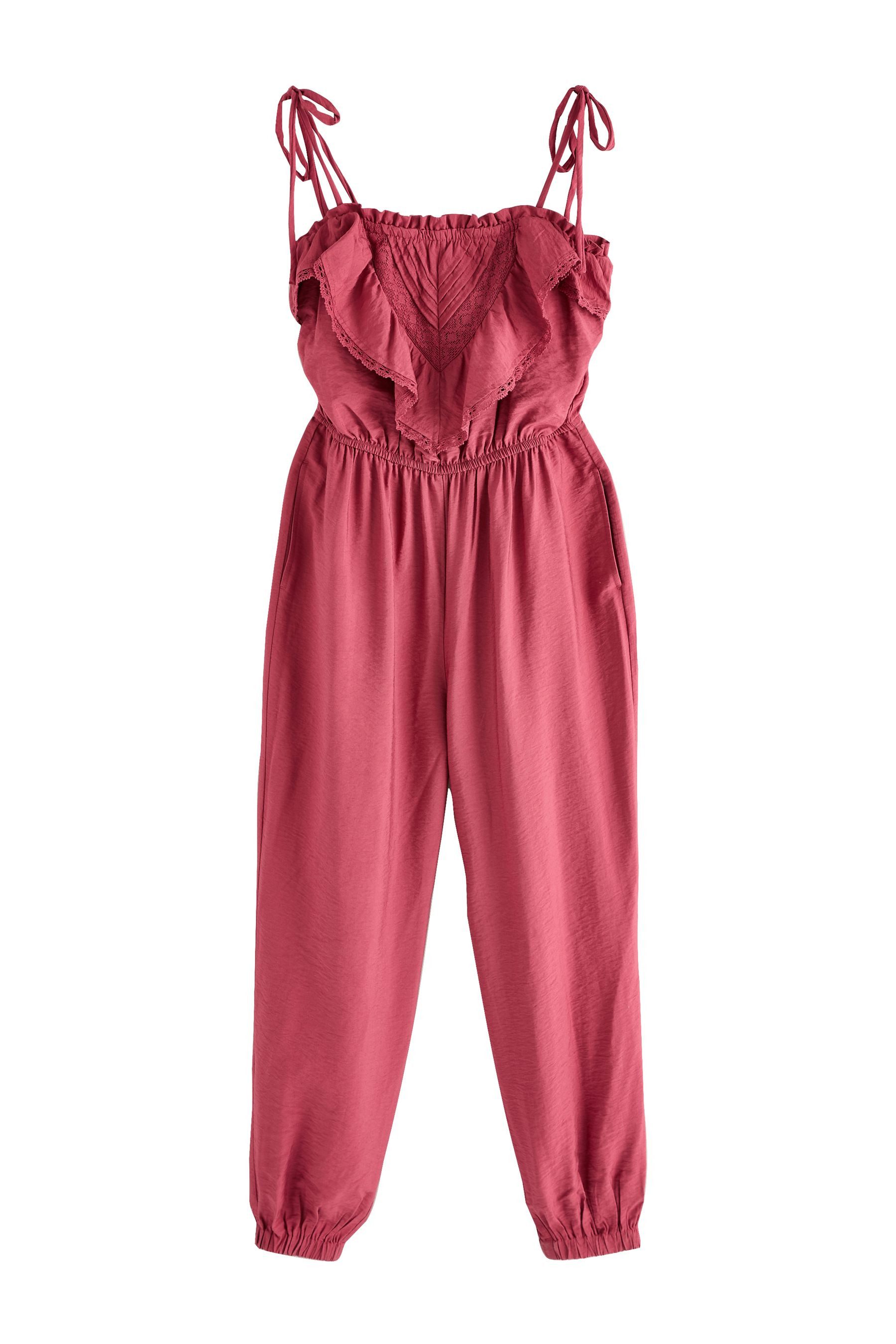 Next Jumpsuit Bandeau-Jumpsuit mit weitem Bein (1-tlg)