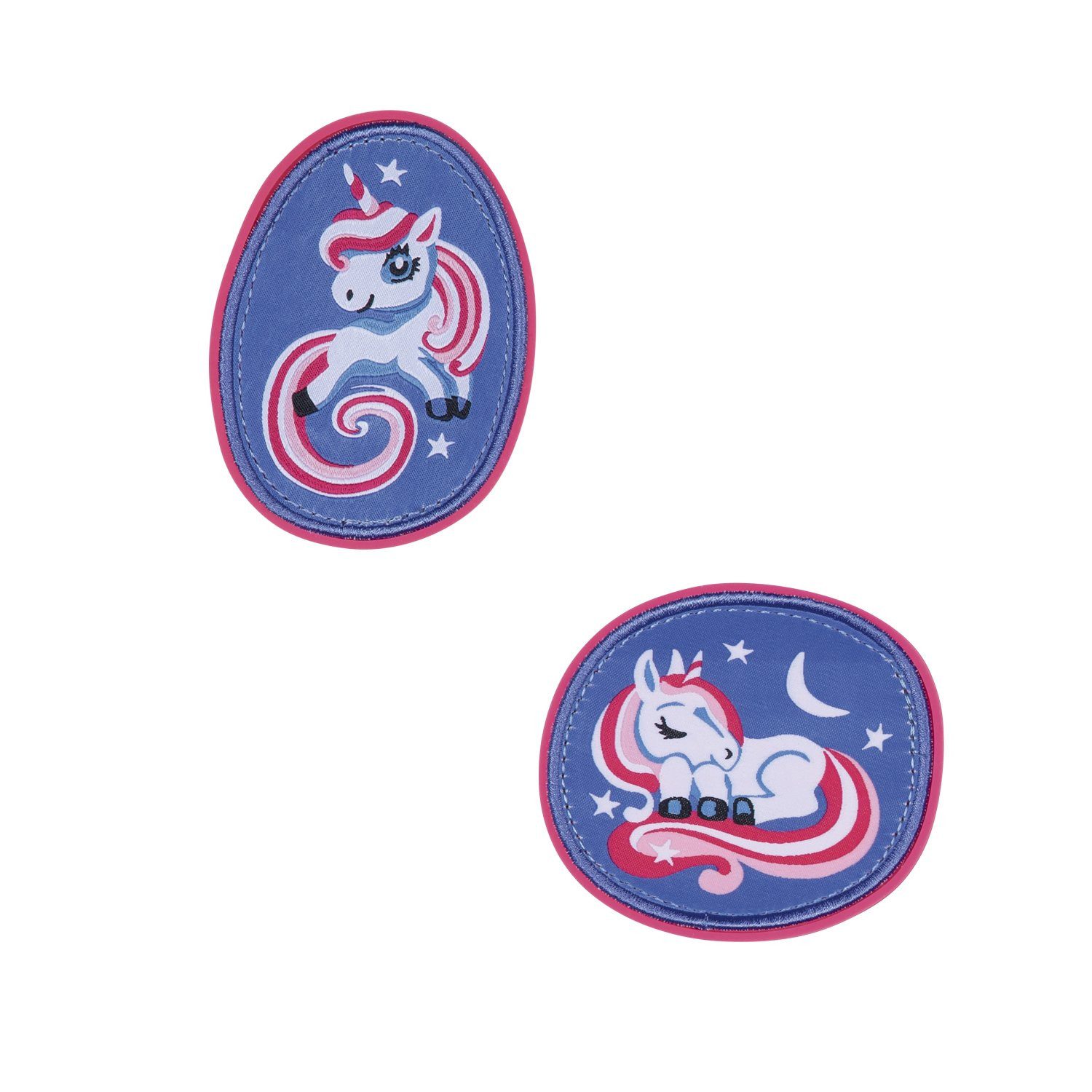 DerDieDas® Schulranzen DerDieDas Wechselbuttons, 2tlg. Magic Unicorn